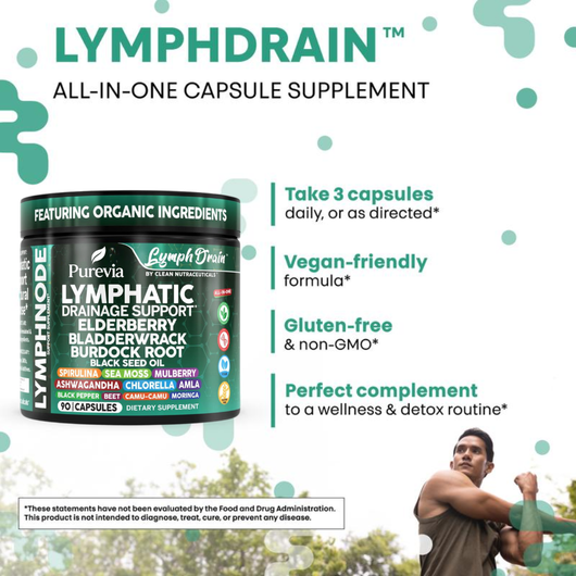 Purevia LymphDrain Capsules