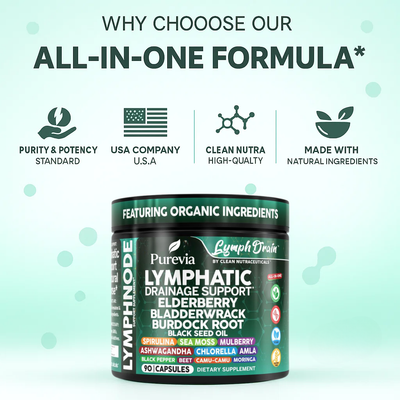 Purevia LymphDrain Capsules